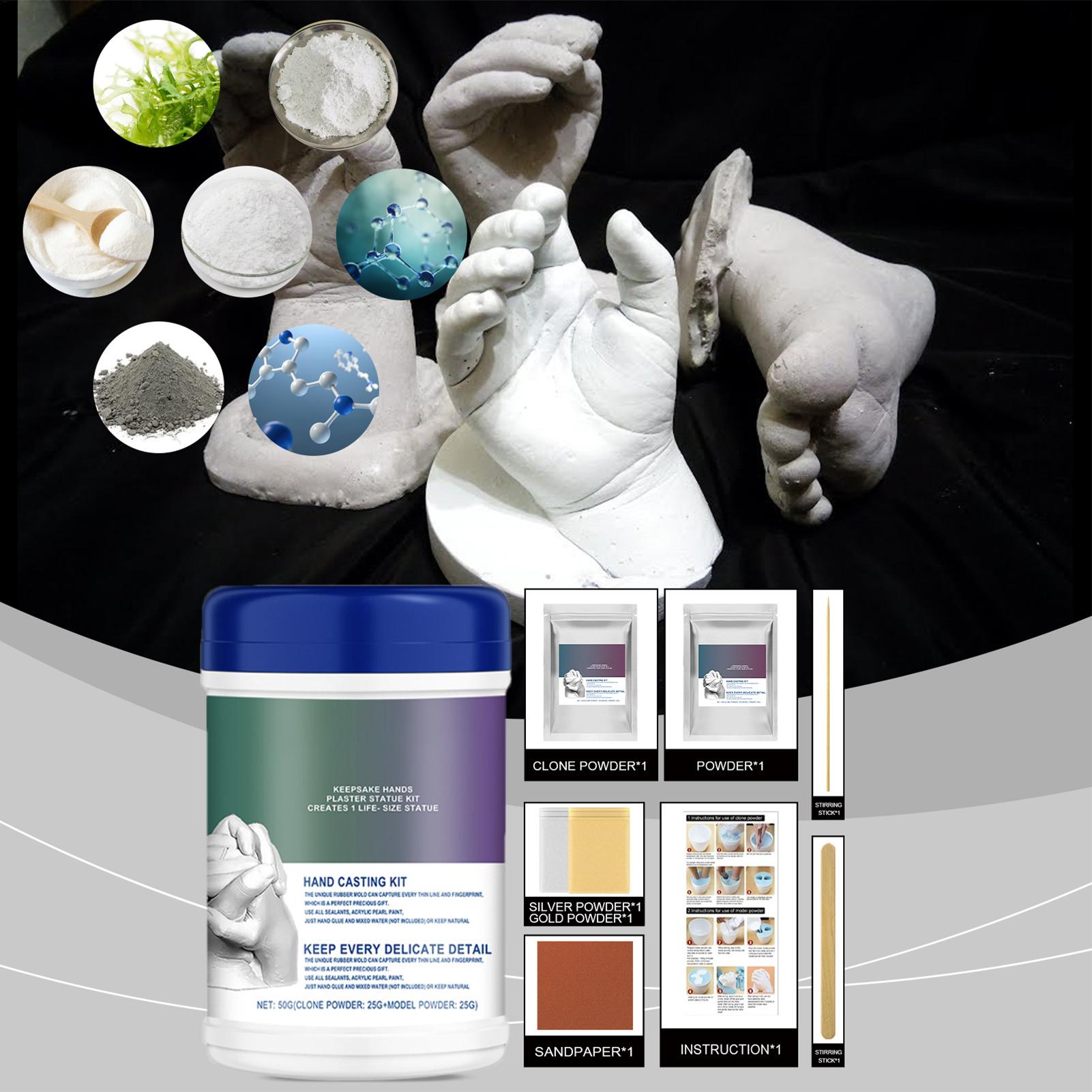 Soap Making Kit For Kids - Perlengkapan Cetak Tangan dan Kaki Bayi,