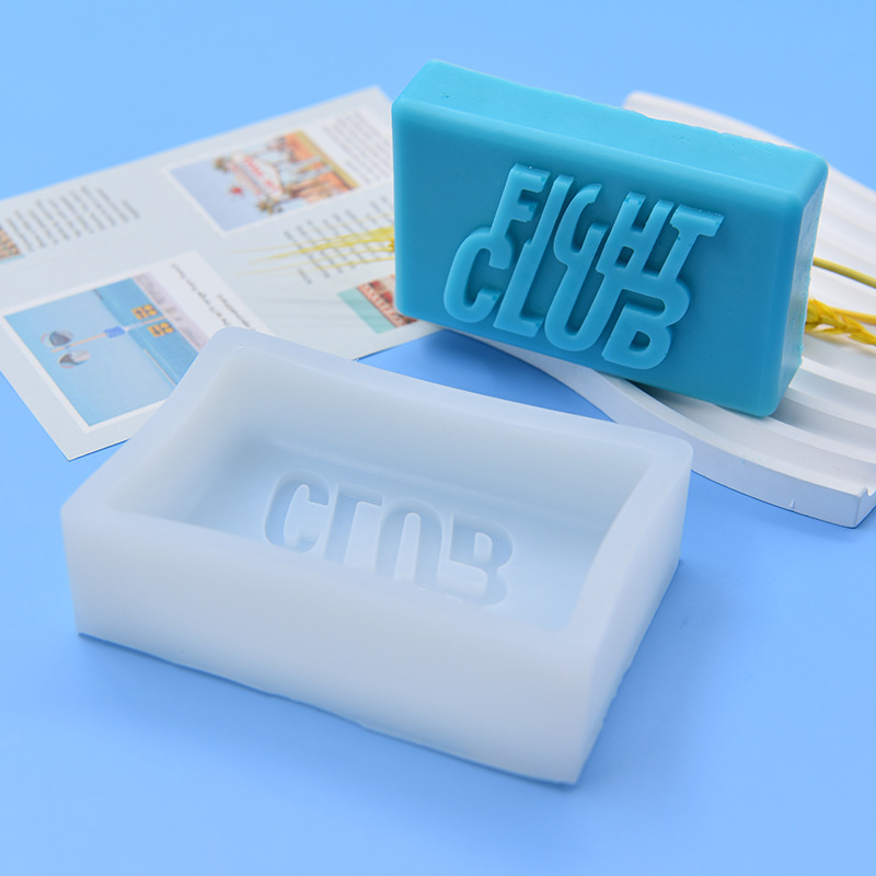 Soap Making In Fight Club - Aksesoris Cetakan Silikon Sabun FiGht CLub