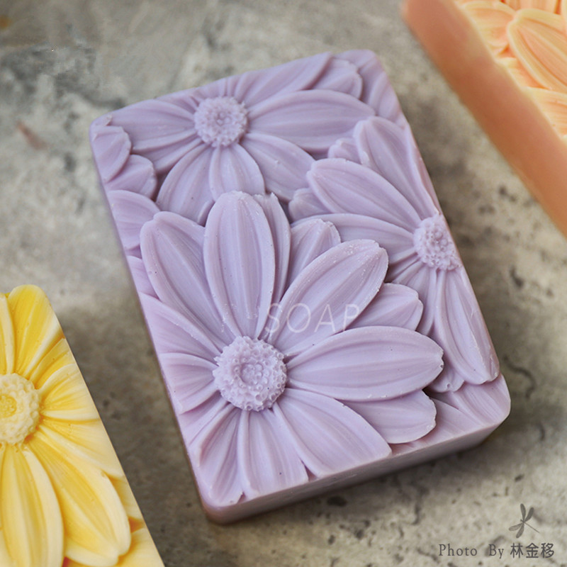Soap Making Book - Terbaru!!!3d Elegan Sabun Bunga Matahari Cetakan