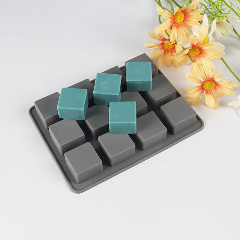 Soap Mold Silicone Loaf - 1 Buah Cetakan Sabun Silikon 12