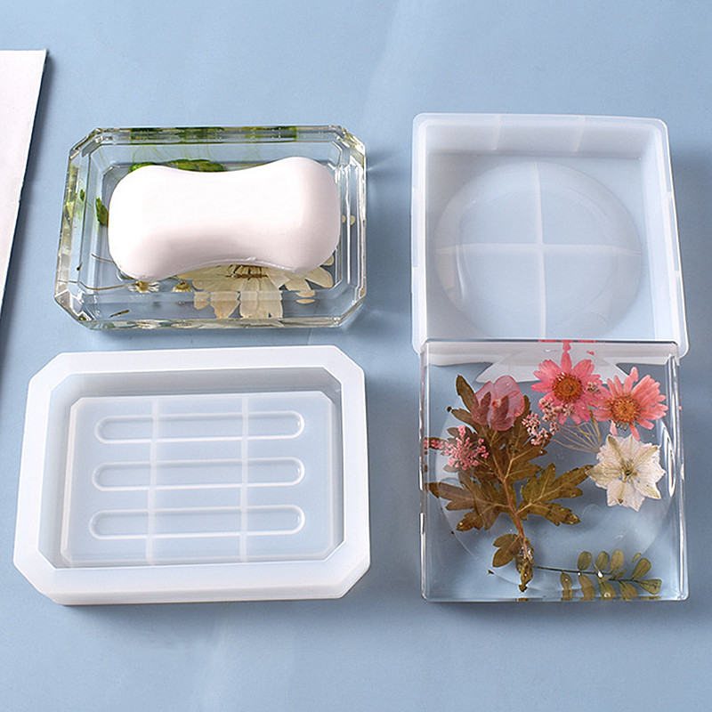 Soap Making Book - Kotak Penyimpanan Pemegang Sabun Buatan Tangan