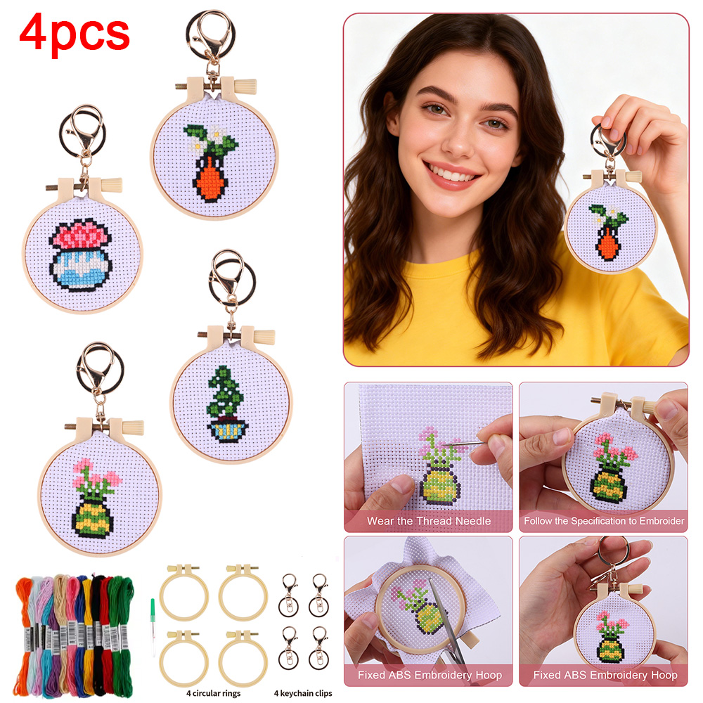 Soap Making Kit For Kids - 4 Buah Kit Pemula Bordir DIY