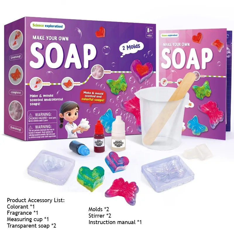 Kit Eksperimen Sains Pencampur - Soap Making Kit For Kids ulasan dan harga