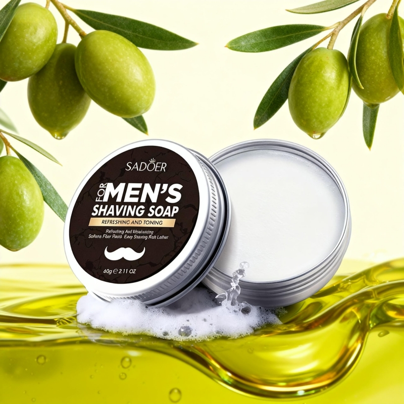 Sabun Cukur Pria, Mengandung E - Soap Making Olive Oil ulasan dan harga