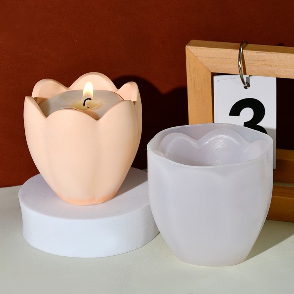 Pemegang Lilin Tulip silikon c - Soap Making Book ulasan dan harga