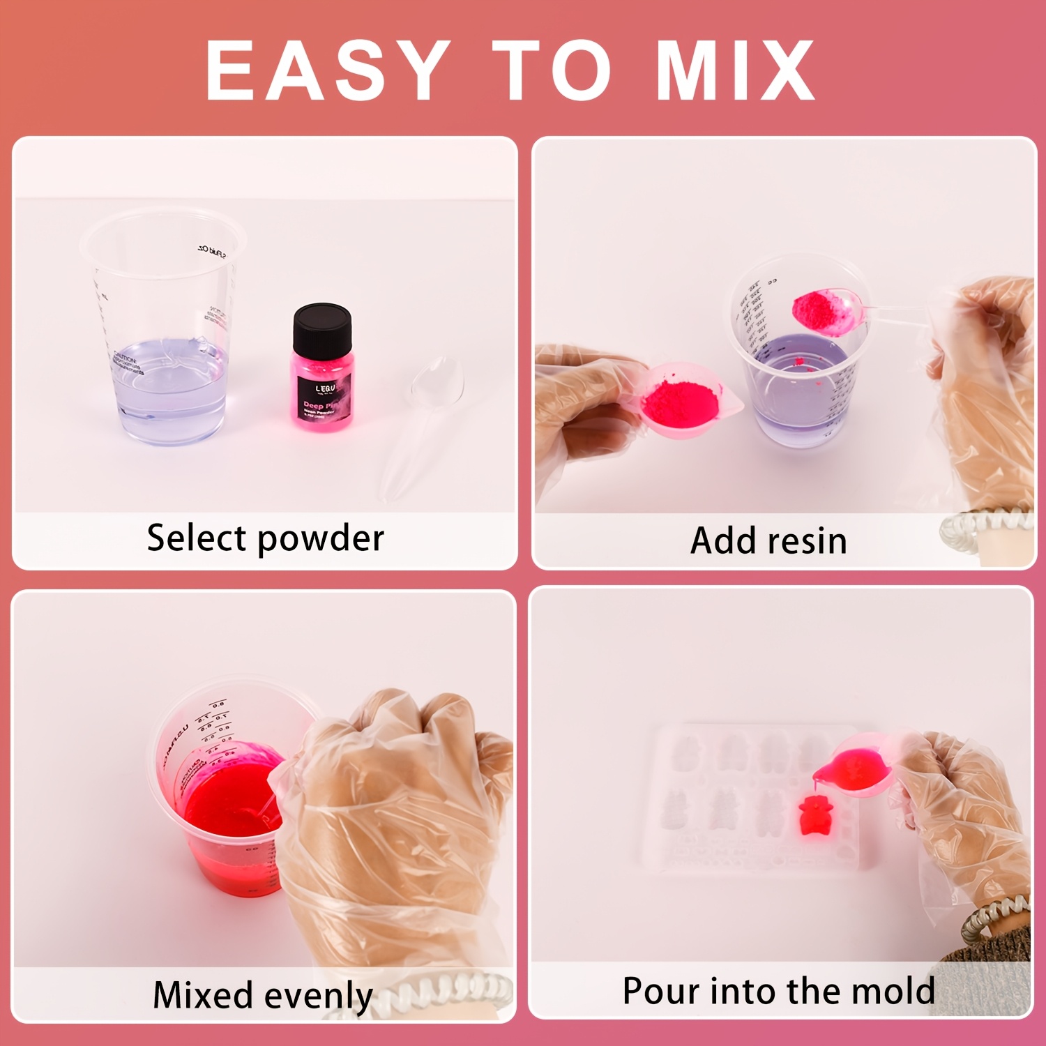 LEQU 12 Warna Bubuk Pigmen Res - Soap Making Experiment ulasan dan harga