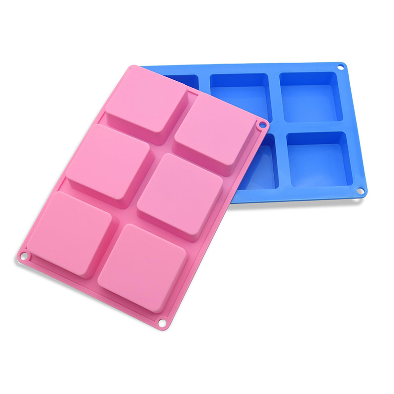 Cetakan sabun persegi 6-rongga - Soap Mold Silicone Loaf ulasan dan harga