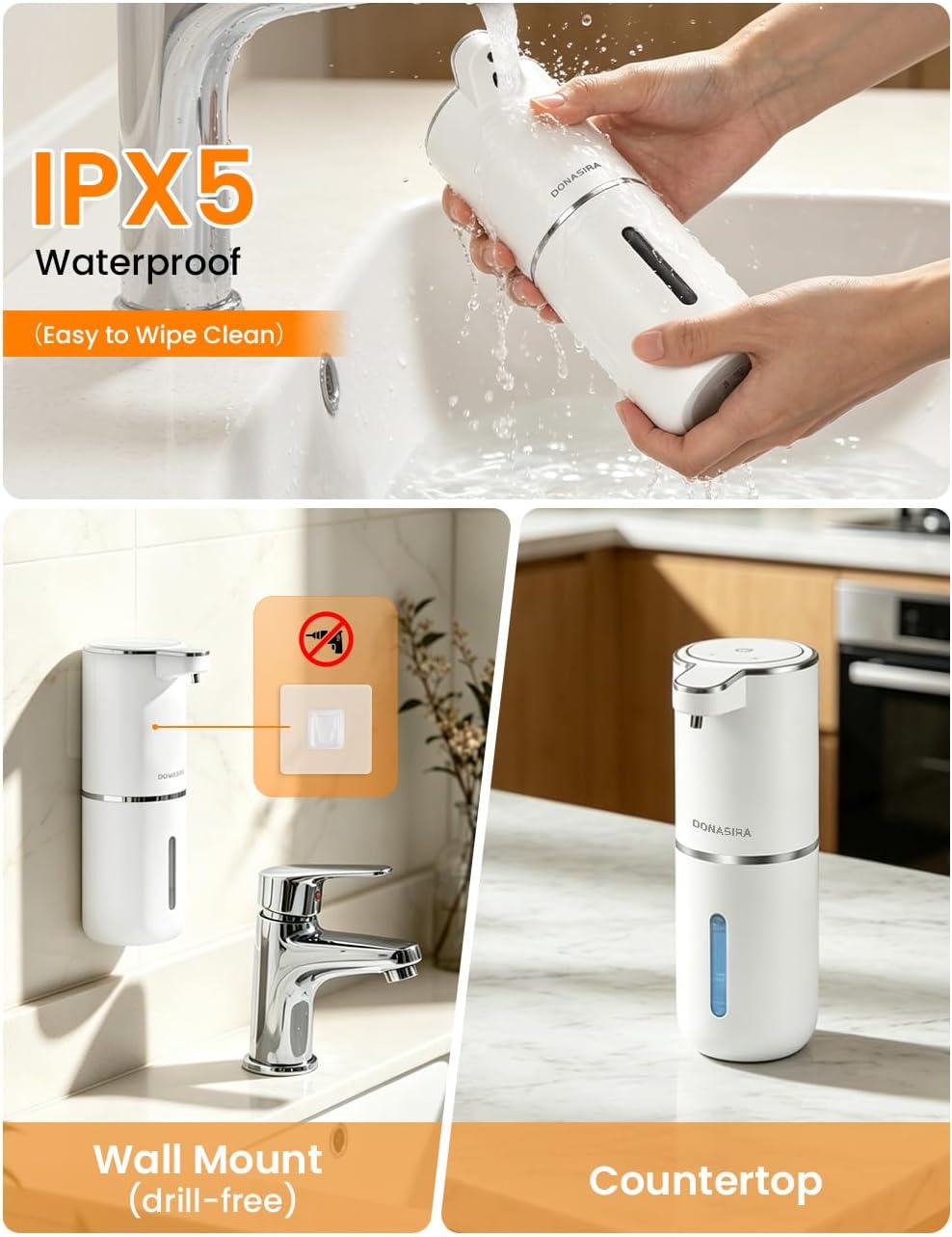 Kapasitas 380ML, Layar Lampu,  - Soap Making Foam ulasan dan harga