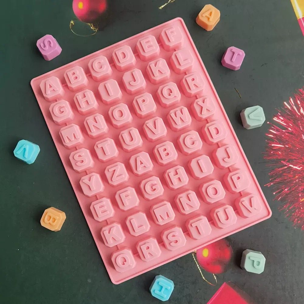 48 Huruf Enghish Huruf Alfabet - Soap Mold Silicone Loaf ulasan dan harga