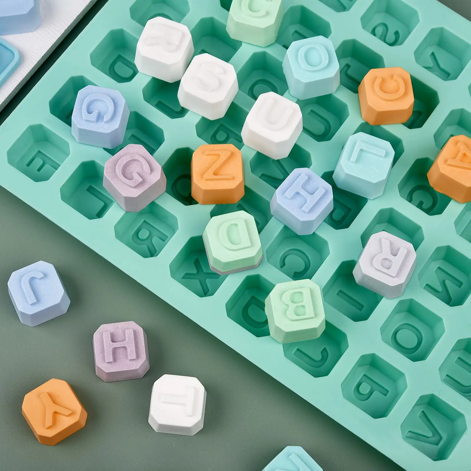 48 Huruf Enghish Huruf Alfabet - Soap Mold Silicone Loaf ulasan dan harga