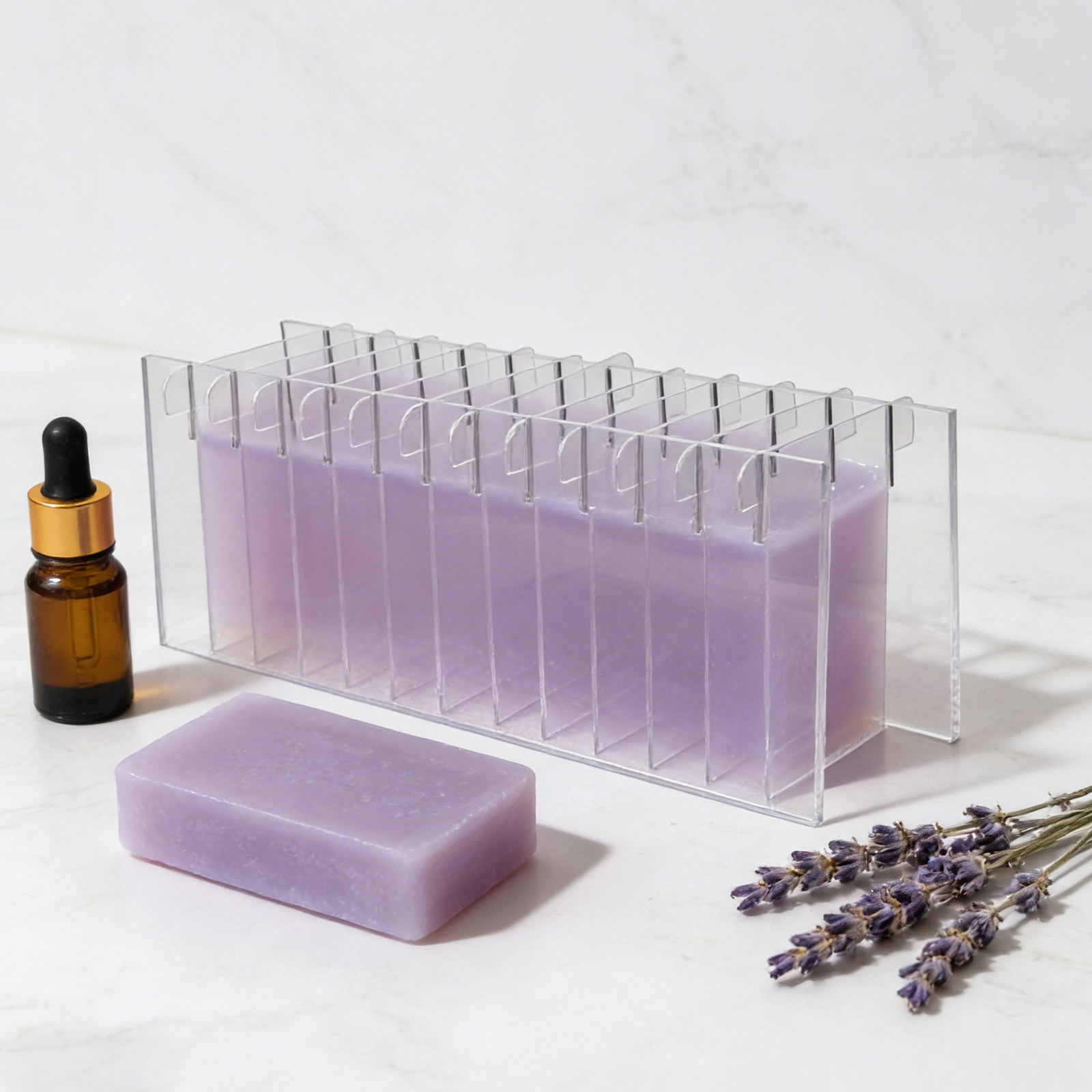 Papan Pembagi Sabun Akrilik un - Soap Making Book ulasan dan harga