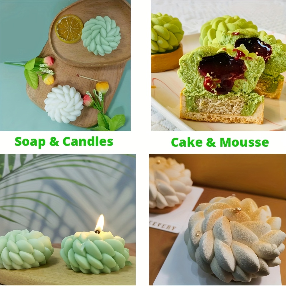 1 Cetakan Kue Santa Ana Floral - Soap Making Raw Material ulasan dan harga