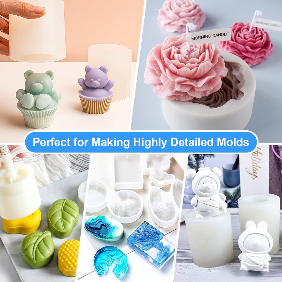Kit Pembuatan Cetakan Silikon, - Soap Making Experiment ulasan dan harga
