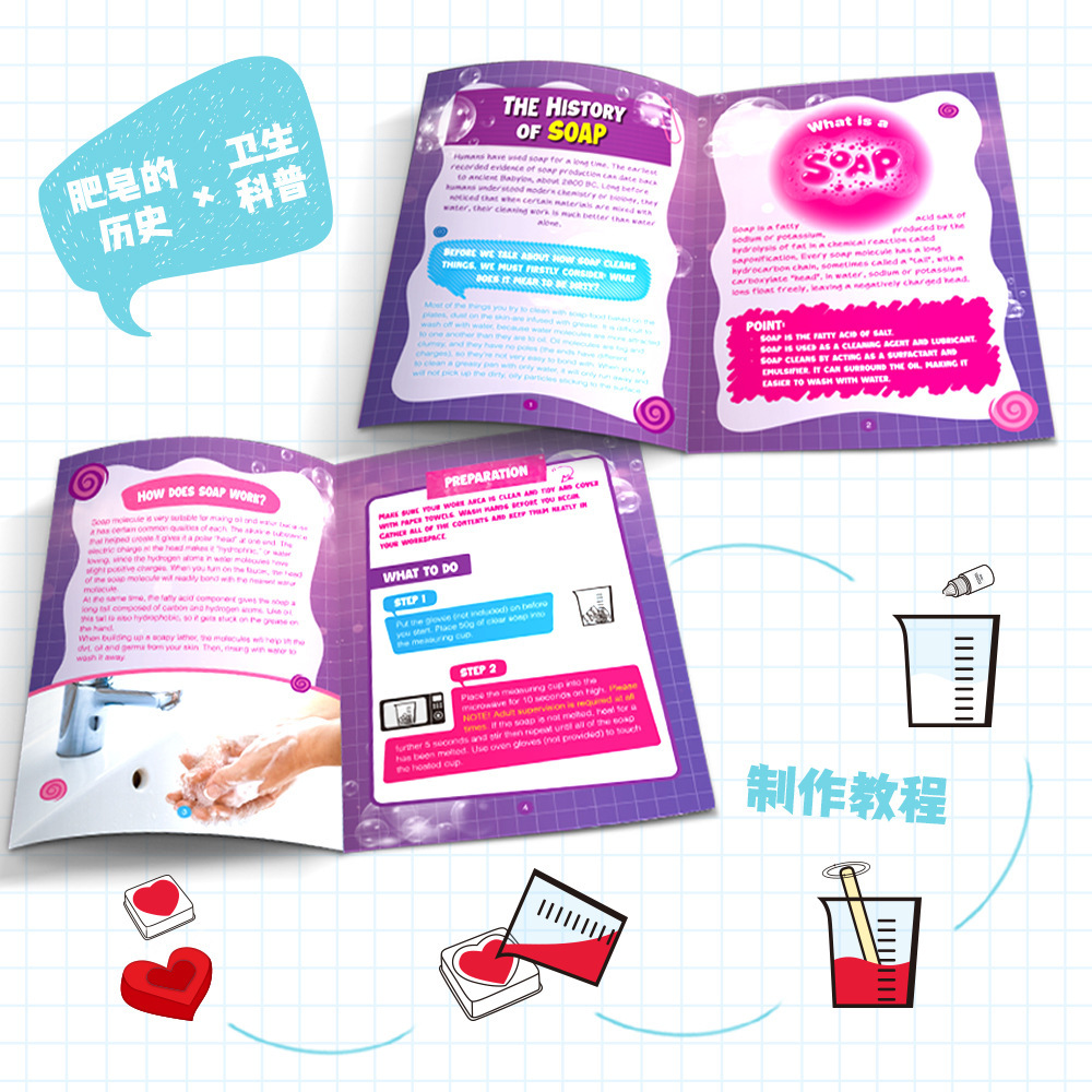 Kit Pembuatan Sabun DIY Set Ek - Soap Making Experiment ulasan dan harga
